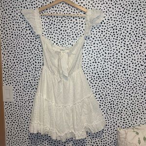 Princess Polly Off the Shoulder White Dress